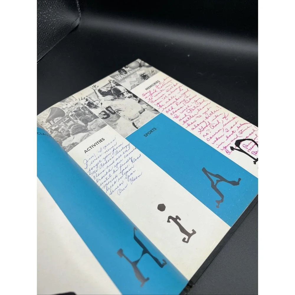 1959 Washburn High School Minneapolis MN Wahian Yearbook Year Book Signed Jim